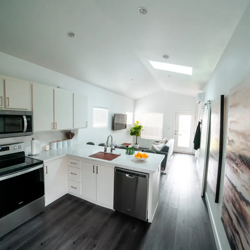 Back house kitchen
